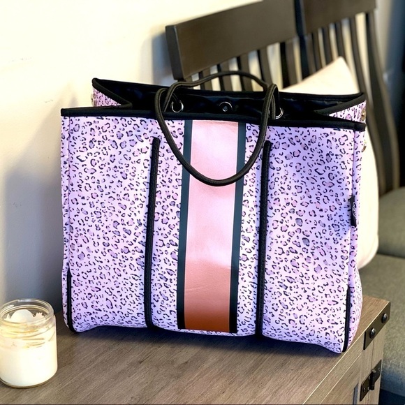 Brand NEW Georgia Tote & Clutch in ~ Rose Gold Leopard 💖 - Picture 5 of 9